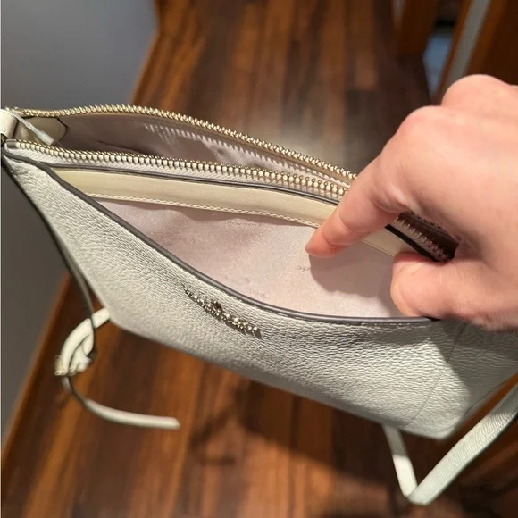 NWT Kate Spade Leila Medium Crossbody - Meringue - Picture 5 of 14